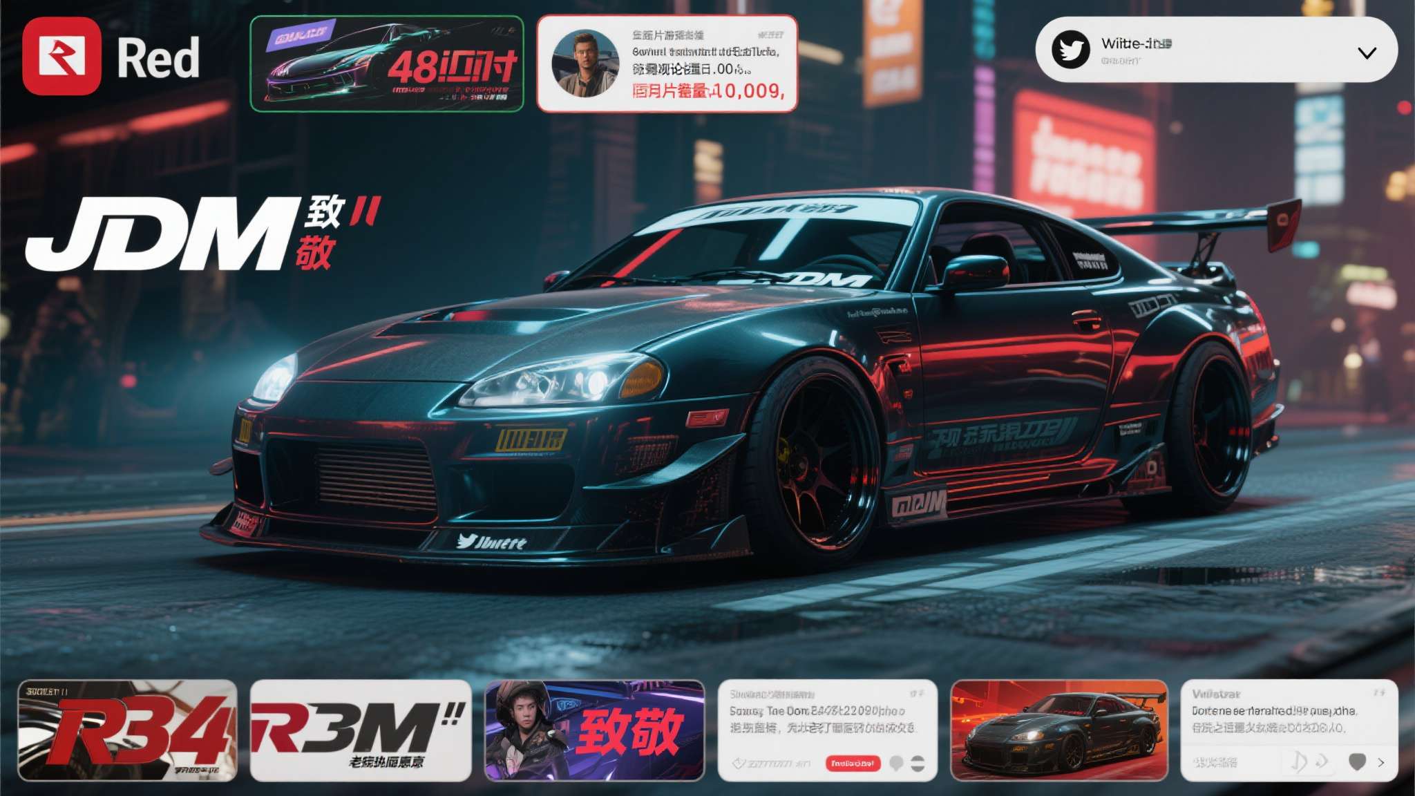 预告片发布后的48小时内，Reddit游戏板块与Twitter相关话题累计讨论量